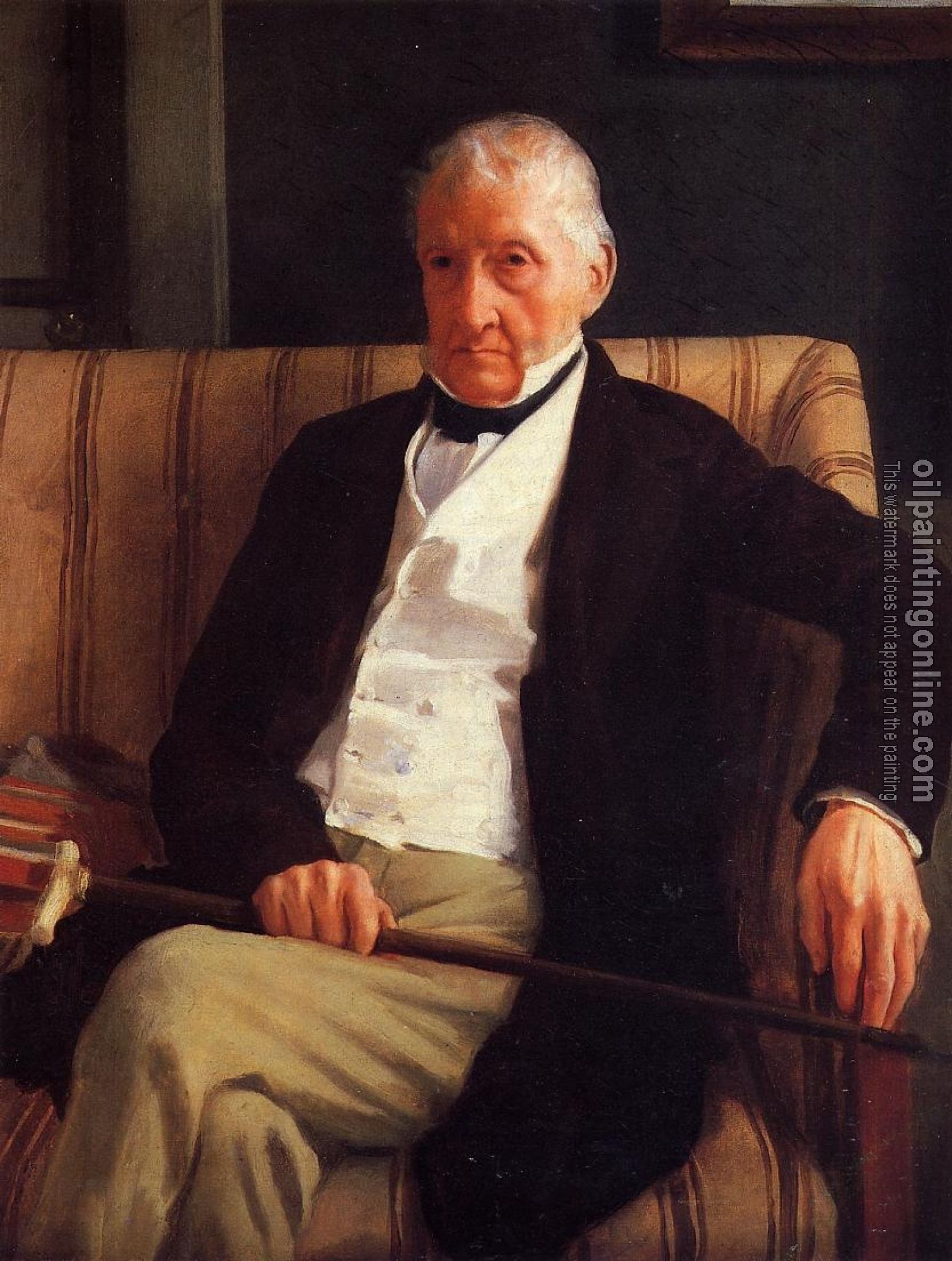 Degas, Edgar - Portrait of Rene Hillaire De Gas, The Artist Grandfather